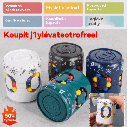 🔥✨【Kupte 1, dostanete 1 zdarma】Dětské vzdělávací hračky Rubikova kostka, Fidget Spinner, dekompresní nástroj