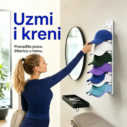 【2 komada】Organizator za šešire koji štedi prostor