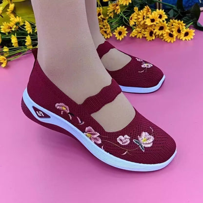 🥰💐【36-41】 Wygodne i oddychające buty antypoślizgowe dla osób w średnim i starszym wieku