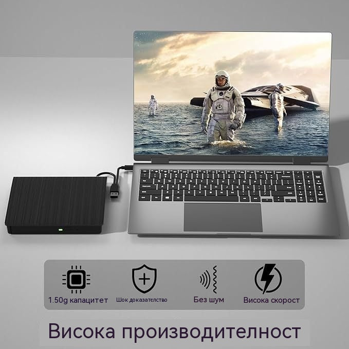 📢📢 50% отстъпка! 💿💻 Външно CD/DVD устройство: Plug & Play, преносимо и съвместимо с Mac/Windows