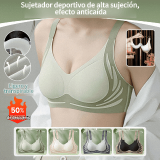 🔥【Oferta por tiempo limitado】🔥【Paquete de 4】Sujetador de una pieza sin aros para mujer【40-85 kg】🌸💕