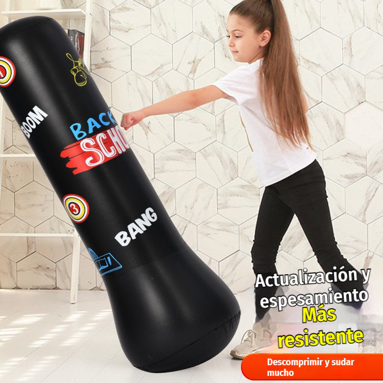 🥊【50% off por tiempo limitado】 Muñeco de boxeo inflable con rebote automático – Libera energía y fomenta el movimiento ⚡