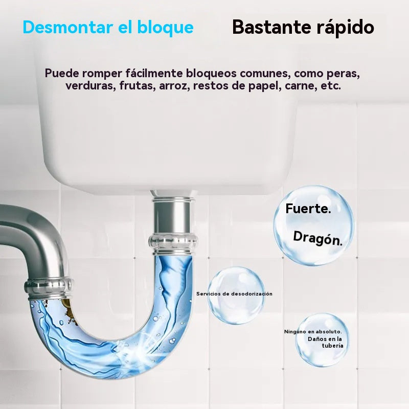 🌊💦【Compra 2 y llévate 2 gratis】Limpiador de desagües, limpiador de alcantarillado