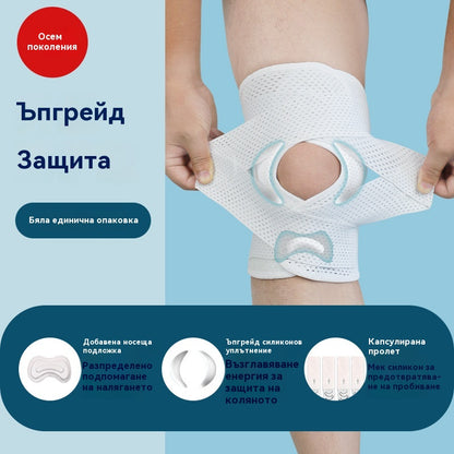🔥🦵【Купете едно, вземете едно безплатно】Двойни пружинни наколенки, подходящи за бягане, колоездене, спортове с топка и др.