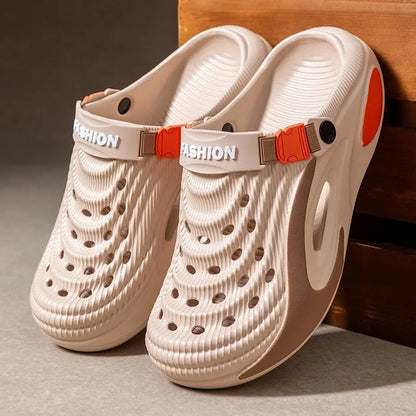 👟 50% zniżki 🌬️ Uniwersalne sandały męskie z grubą podeszwą EVA: antypoślizgowe, superlekkie i oddychające, idealne na plażę, do uprawiania sportu i na co dzień 🏃‍♂️