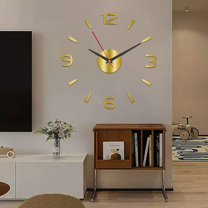 【30%OFF】🕑✨Reloj de pared acrílico luminoso 3D sin necesidad de taladrar (requiere montaje)