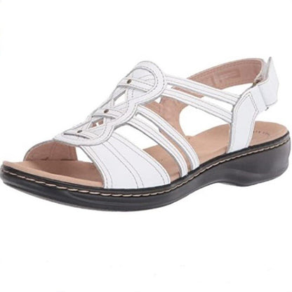 【🔥 Най-продаван артикул】【Размери 35-43】✨💕Пролетни нови дамски плажни сандали за 2026 г. - удобни равни