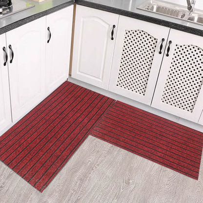 💥👍💦【Plačilo ob dostavi】(40*60cm + 40*120cm) Nedrseča kuhinjska podloga, s protizdrsnimi črtami, vpojna in olje vpijajoča