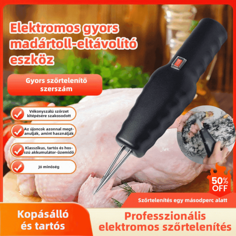 🔥🛒Elektryczne urządzenie do szybkiego usuwania sierści drobiu 🐓 🦆