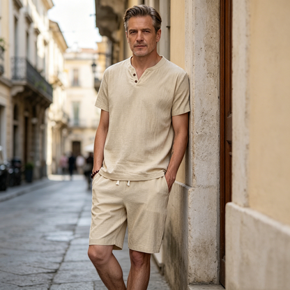 🎉😎【¡Más vendido!✨】【M-5XL】Traje casual sencillo para hombre: cómodo y versátil.