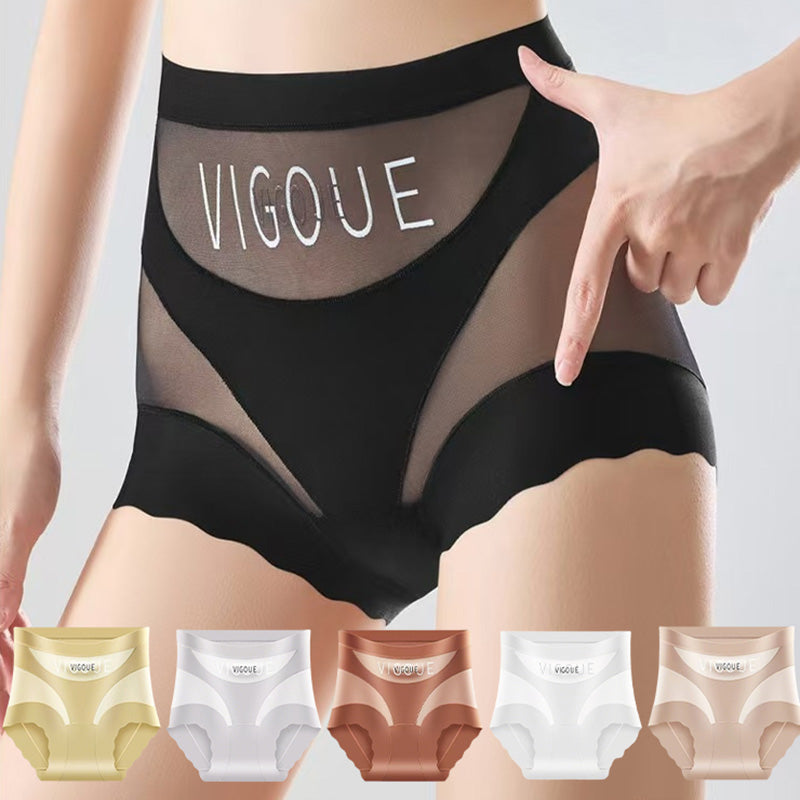 🔥🩲【Compra 3, llévate 3 gratis】🩲Lote de 6 por 33 euros - Último día - 50% de descuento - Ropa interior antibacteriana de cintura alta para controlar la grasa abdominal