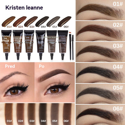 ⏳⭐Zadnji dan za 50% popusta, kupite jedan, drugi dobijete gratis na nove proizvode⭐Dugotrajni, vodootporni, tekući gel/krema za obrve otporni na razmazivanje (s četkicom za obrve)