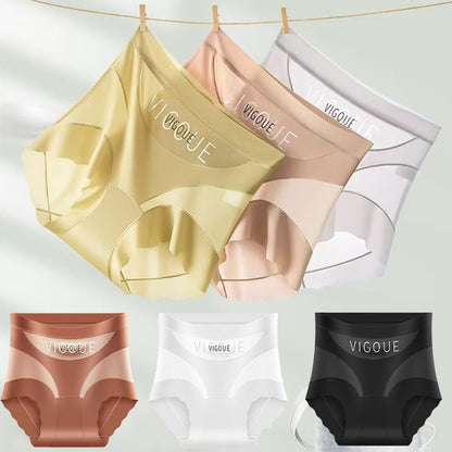 🔥🩲【Compra 3, llévate 3 gratis】🩲Lote de 6 por 33 euros - Último día - 50% de descuento - Ropa interior antibacteriana de cintura alta para controlar la grasa abdominal