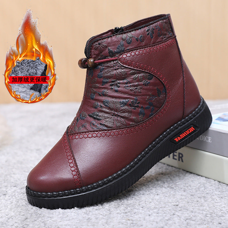 🌺🔥【Oferta promocyjna】🔥【 35-41】 Grube, polarowe, antypoślizgowe, miękkie, ciepłe, bawełniane buty damskie na zimę