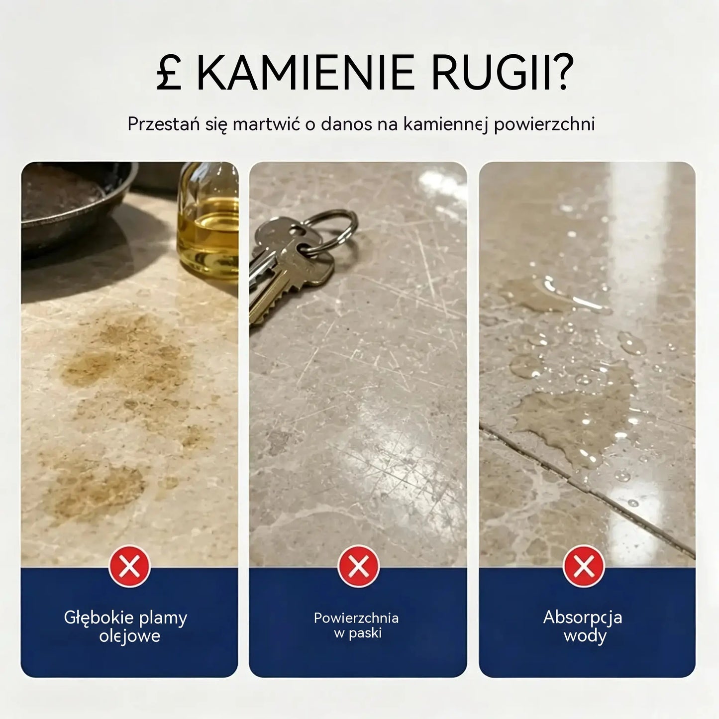 ✨ Środek do czyszczenia i polerowania marmuru: delikatnie czyści, nadaje połysk i chroni zaimpregnowany kamień ✨