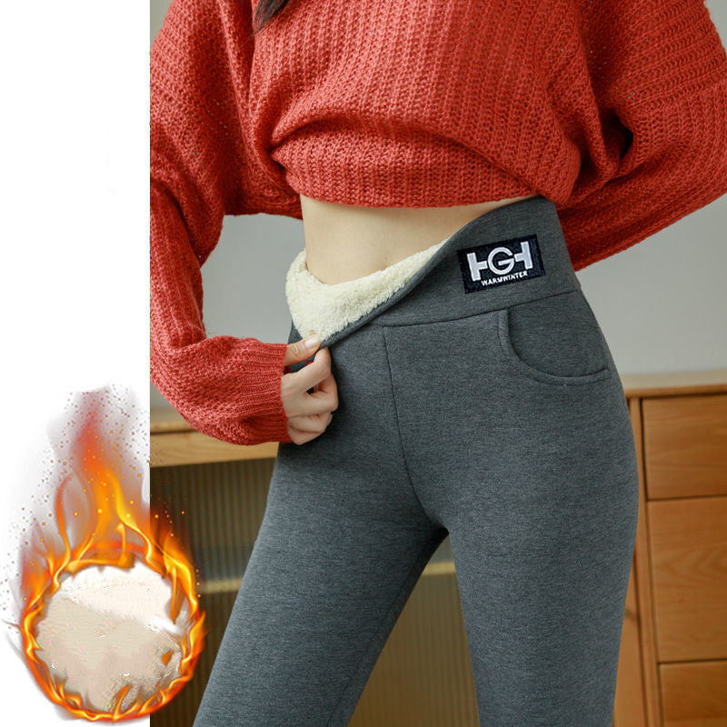 🥰🎉Legginsy zimowe z kaszmiru jagnięcego dla kobiet-3905578