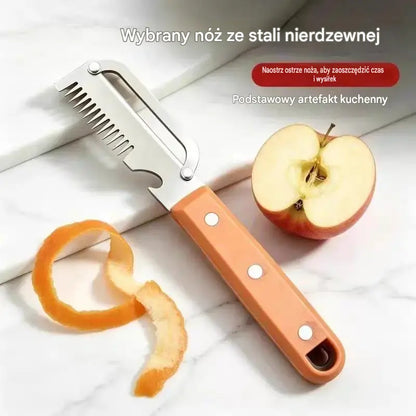 💥Kup jeden, a drugi otrzymasz gratis💥🔪Wielofunkcyjna krajalnica i obieraczka ze stali nierdzewnej🧅