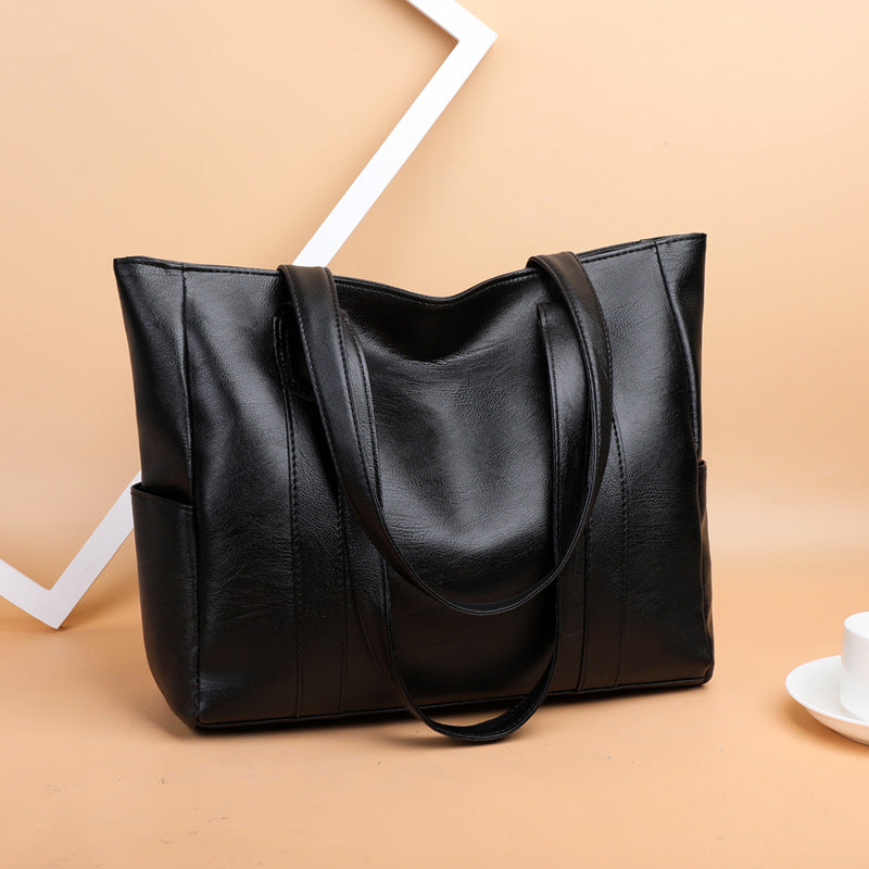 Limitowana zniżka 43% 👜 Nowa modna torebka damska z miękkiej skóry na ramię✨ Casual o dużej pojemności✨ 3876438