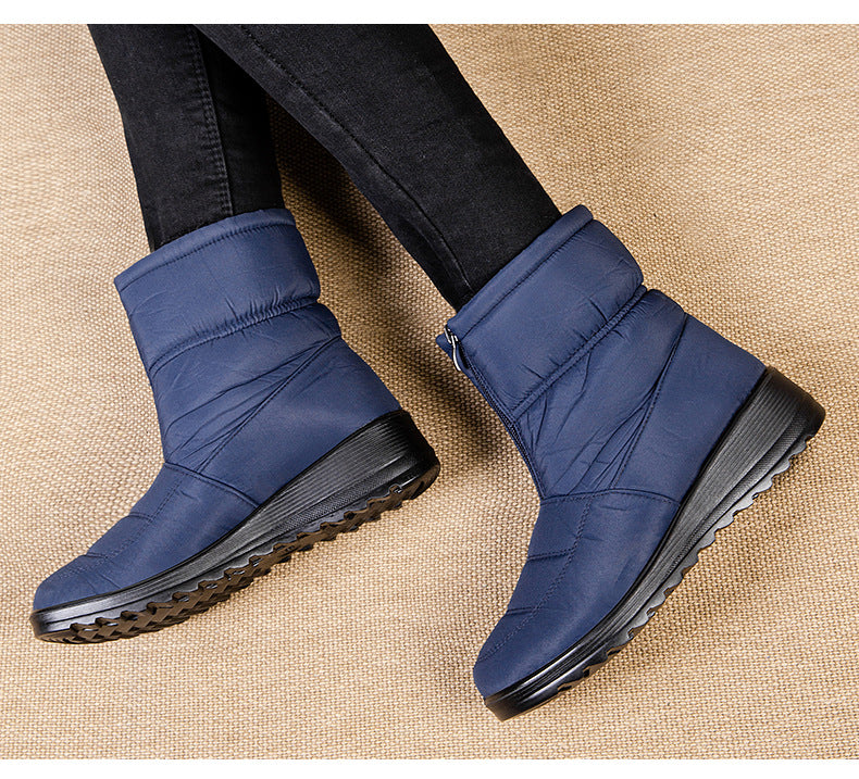 Dámské teplé sněhule do zimních podmínek 2025, nazouvací, nepromokavé, chladuvzdorné [velikosti 35-44]