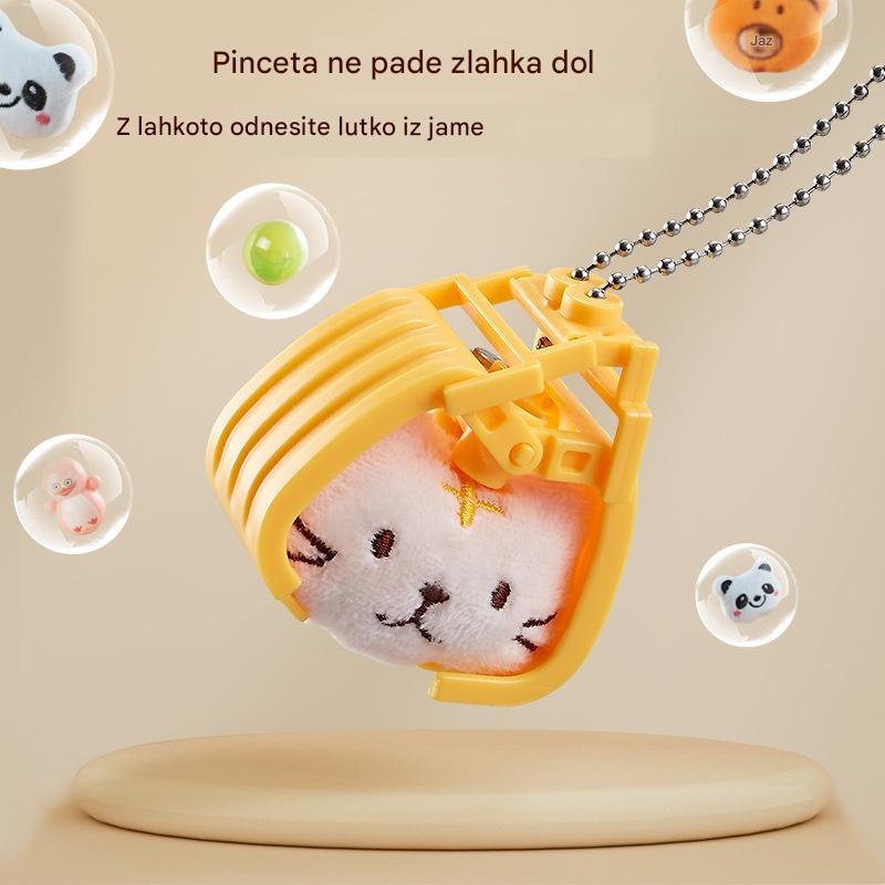 📢📢50 % popust!!! 🎅 Prikupen strojček za stiskanje živali za otroke 🎉 Vsebuje plišaste igrače in igrače v kapsulah🧸