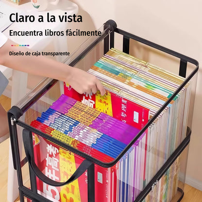 🔥3 por 29 €📦 Cajas de almacenamiento transparentes multifuncionales | Ropa, libros y mantas claramente visibles🧺