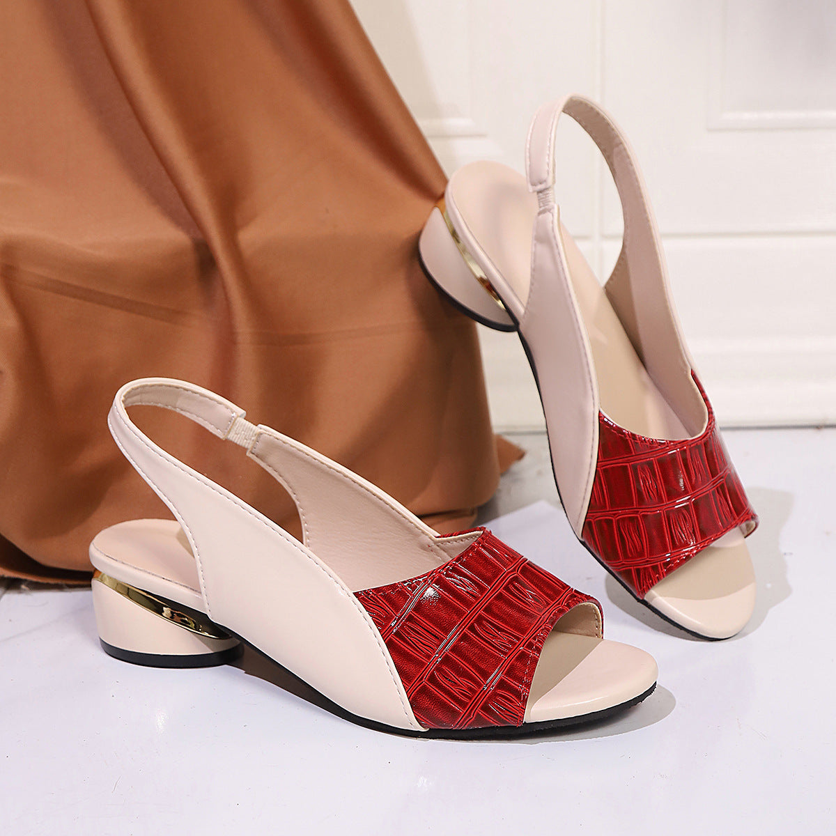 💖👡【50% popusta 🔥】【35-43】Ljetne ženske sandale s rimskom petom - novi model ✅️Plaćanje pouzećem