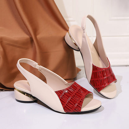 💖👡【50% popusta 🔥】【35-43】Ljetne ženske sandale s rimskom petom - novi model ✅️Plaćanje pouzećem