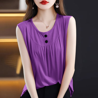 🌺【3XL-6XL】🟡【Kup jeden, a drugi dostaniesz gratis】🟢 Letnie damskie kamizelki dostępne w różnych kolorach💛