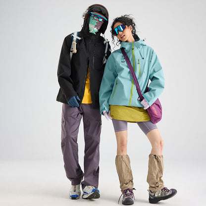 🔥【Jesienny nowy styl】【S-3XL】🍁Wodoodporna sportowa kurtka z kapturem, unisexowa odzież górska