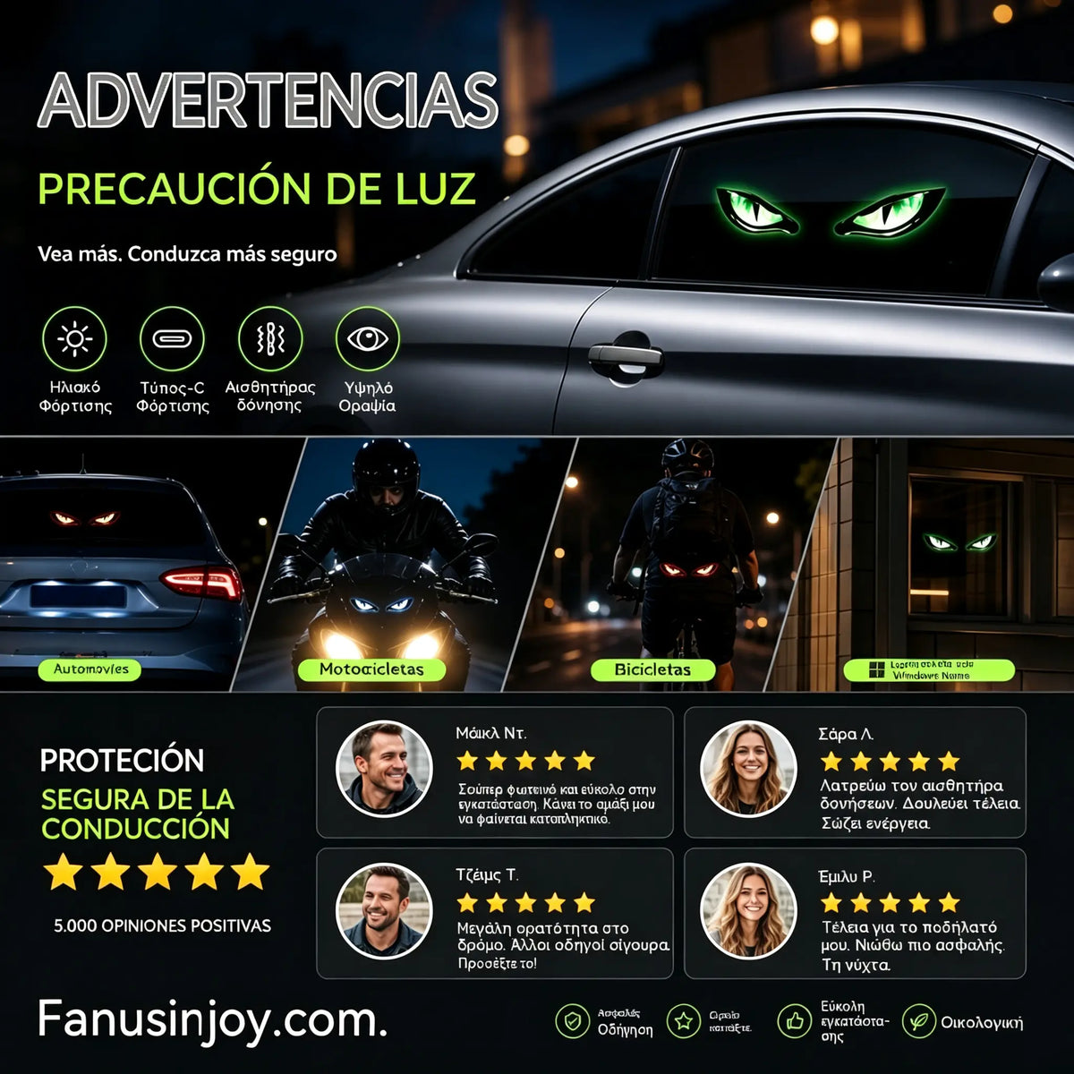 【Kup 1, a 1 dostaniesz gratis】2 produkty za 99🚗👀 Lampa ostrzegawcza LED zasilana energią słoneczną | Przyciągnij uwagę wszystkich i popraw bezpieczeństwo jazdy: bezprzewodowa, z automatycznym wykrywaniem i uniwersalną aplikacją ✨