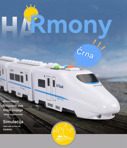 🚆✨【50 % popusta za omejen čas】Model električnega hitrega vlaka 2025