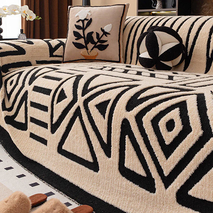 🍂2025 Nova jesensko/zimska zadebljana lagana luksuzna plišana navlaka za sofu, tkaninski jastuk za sofu🍂【180*150cm】