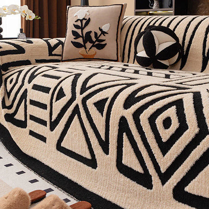 🛋️Speciální vánoční nabídka pro ranní ptáčata:🎉 Měkký, protiskluzový plyšový potah na pohovku🍂