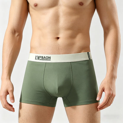 【50%OFF】🧊🌟Calzoncillos bóxer de tiro medio, cómodos y transpirables para hombre
