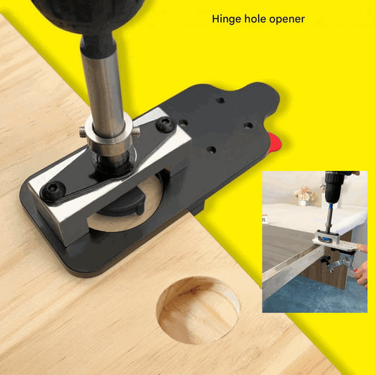 【🔥1 zestaw 6 sztuk】Narzędzie do otwierania otworów na zawiasy do drewna. Lokalizator otworów na zawiasy drzwi szafy 35 mm3863793