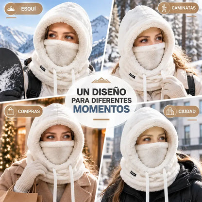 ❄️ Teplá fleecová kukla pre ženy: Ochrana a teplo v zime!