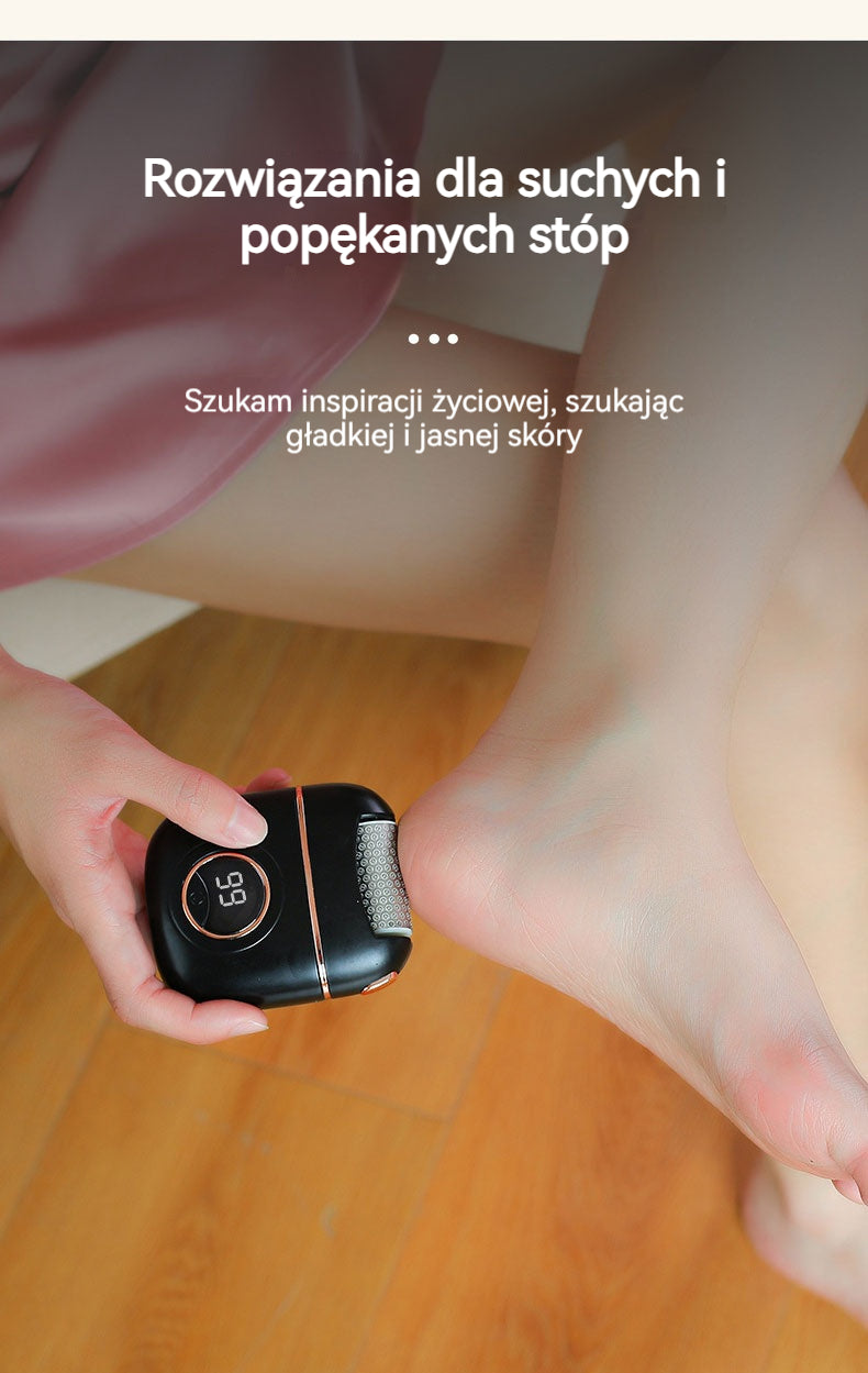 Gładkie stopy w kilka minut,koniec z twardą skórą i odciskami – automatyczny pilnik do stóp dla całej rodziny  🔥Kup 1, otrzymaj 1 gratis 🔥
