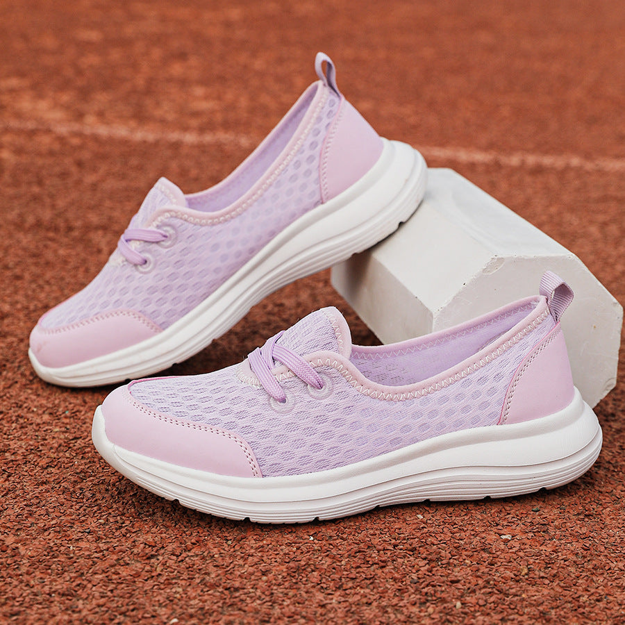 🎁🎀【36-42】2025 Letnie damskie oddychające płaskie buty codzienne, bardzo wygodne