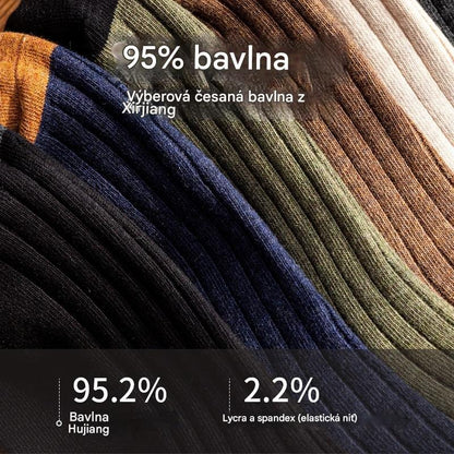 🧦🧦【Kúpte 10 kusov a získajte 10 kusov zadarmo】Pánske teplé dezodoračné ponožky absorbujúce pot