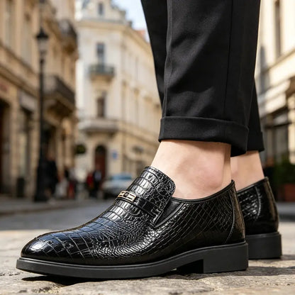 👞🐊Zapatos de piel auténtica de estilo moderno y alta gama con suelas suaves. ✅️Pago contra entrega