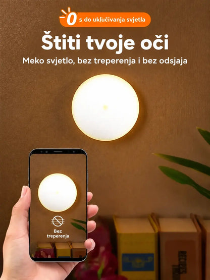 【Kupite 1, drugi dobijte besplatno】💡Pametno punjivo LED svjetlo sa senzorom pokreta – praktično i korisno.