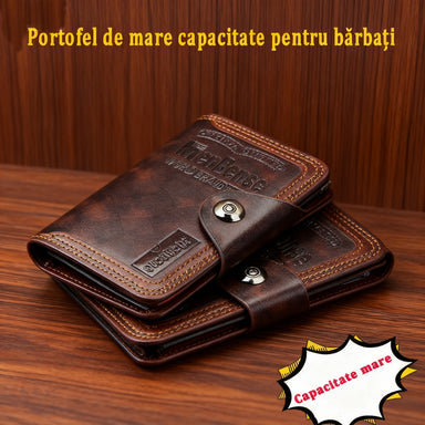 🔥😎【50% zniżki✨】Męski portfel o dużej pojemności - stylowy, praktyczny, dojrzały i elegancki styl biznesowy.