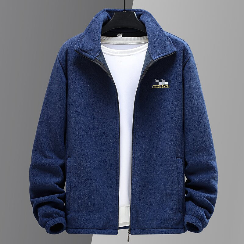 🔥⛄【XL-5XL】2024 Zimowa nowa męska wiatroszczelna, gruba aksamitna ciepła kurtka-3811646