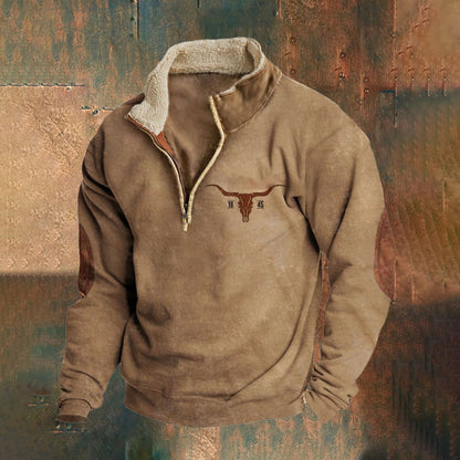 👕🔥【50% ZNIŻKI】【S-5XL】2025 Męski modny, jesienno-zimowy, ciepły sweter z długim rękawem i nadrukiem 3D