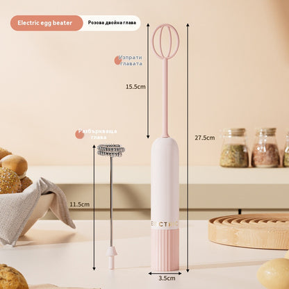 🥚🥄【Plačilo ob dostavi】💥Brezžični mini ročni mešalnik – v nekaj sekundah stepe jajca in mleko