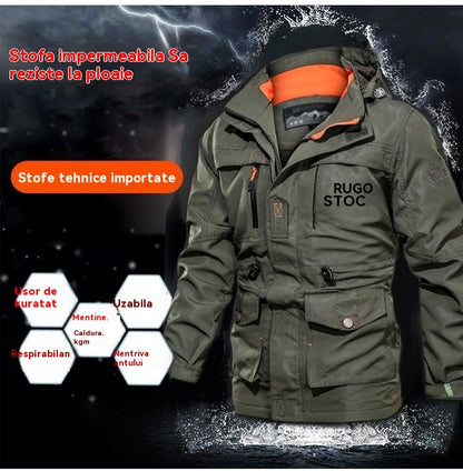 【M-5XL】Moška vodoodporna in vetrovno odporna jakna, jesen 2025