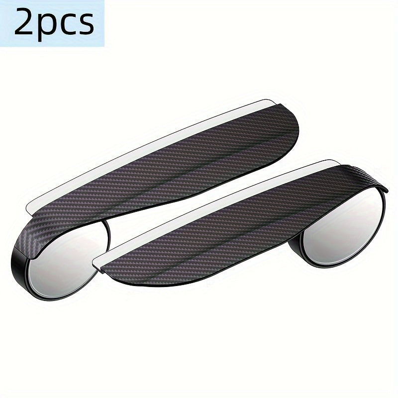 🚗【Kupite jedan, dobijte jedan gratis】👍🚗Retrovizor za automobil, mali okrugli retrovizor, podesiv za 360 stupnjeva. Podesivo za 360°, proširuje vidno polje i pruža zaštitu od kiše i prašine.