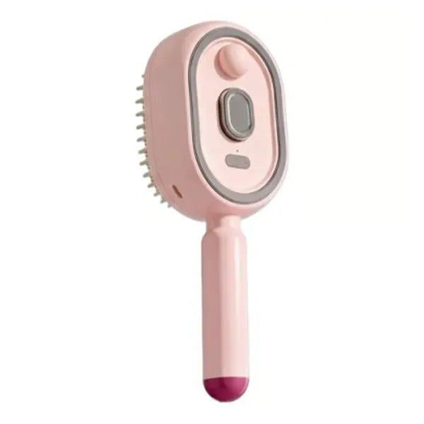 ⚡💨 Peine eléctrico con pulverizador, masaje y cuidado del cabello 2 en 1