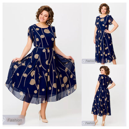 👗💥【Wyprzedaż letnia】【S-5XL】✨🔥Elegancka sukienka damska w stylu casual