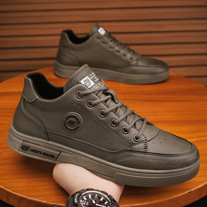 ✨👞【39-44】2025 nowe, wysokiej jakości, skórzane, męskie buty casualowe